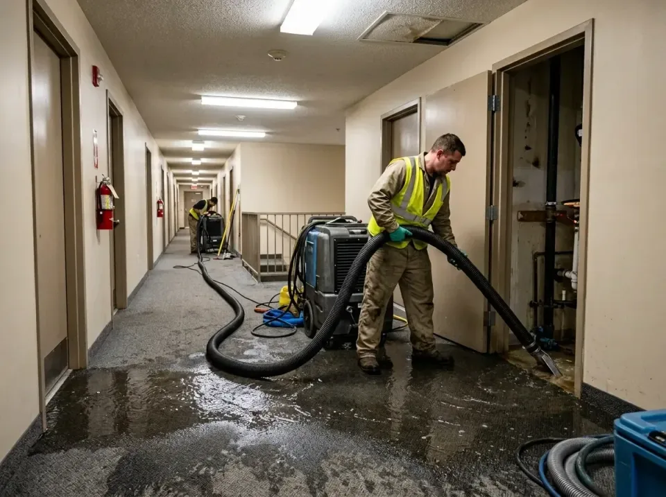 multi-unit-apartment-hallway-f-005 — frequently asked questions, Emergency Burst Pipe Water Extraction & Removal in Culver,…